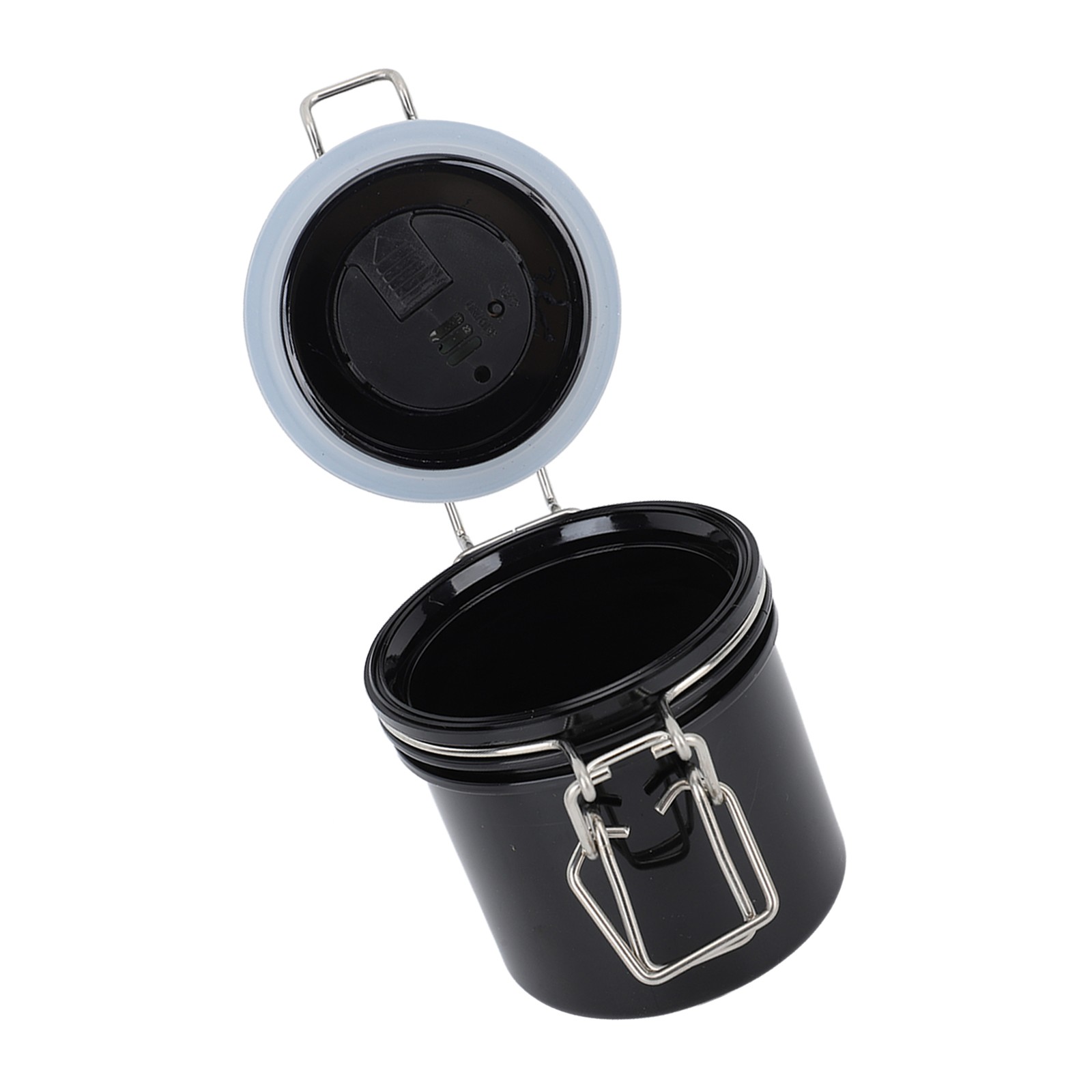 200ml Eyelash Glue Storage Tank With Screen Display Sealed Jar Container Black