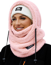 Winter Fleece Balaclava Ski Mask Windproof Face Cover Neck Warmer