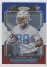2021 Panini Prizm Rookie Red White & Blue Prizm Tre' McKitty #416 q2s
