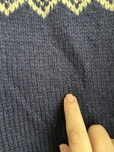 VTG Norse Knits Fair Isle Sweater Norway Made Hand Knit Mens L Wool Ski 1960’s, $89.99 - Photo 10