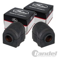 2X Gates Stabilager Gummilager Stabi Hinten Beidseitig Passend FüR Land Rover DI