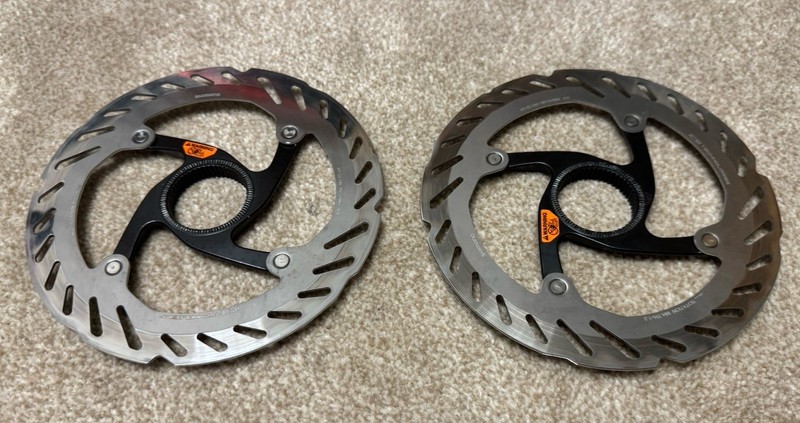 Shimano RT CL700 160mm Centrelock Disc Rotors Pair - Barely Used