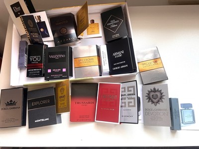 20 X Herren Luxus Parfum Proben , By Kilian, Dior Homme, Versace, Armani Code 