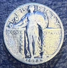 1928 Standing Liberty Quarter Silver Circulated Uncertified US Coin