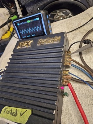 Tested MTX Blue Thunder Pro752 150 Watt Audio Car Amplifier 12V Vintage 