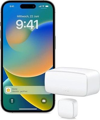 Eve Door & Window (Matter), Smart Contact Sensor for Doors & Windows