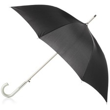 totes Men's Women's Classic Eco Umbrella - Auto Open, One Size, Solid Black