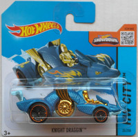 Hot Wheels Knight Draggin Blaumetallic/Hellblau Neu/Ovp HW Spielzeugauto Drache