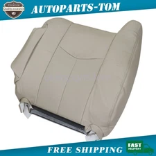 For Cadillac Escalade 03-06 Driver Side Top Replacement Leather Seat Cover Tan