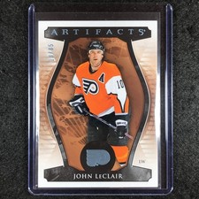 2023-24 Artifacts Hockey JOHN LECLAIR Legends Base Light Blue Steel 18/85 #167