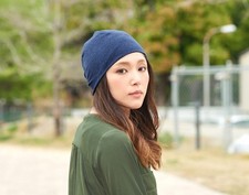 Mens Solid Knit Beanie Hat Washable Stretch O...