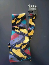 The Beatles Yellow Submarine 100 Silk Men's Novelty Music Tie Multicolor