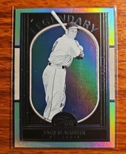 2024 Panini Three and Two - Legendary Enos Slaughter #23 Silver 07/99 St Louis