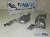 Imasaf Auspuffset Ab Kat für Mercedes E-Klasse Limo E280|MSD + Endtopf 1996-1997