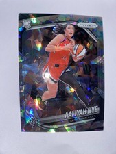 2025 Panini WNBA Prizm #15 Aaliyah Nye Rookie Cracked Ice Aces RC
