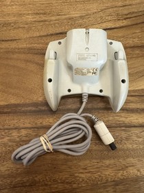 Sega Dreamcast Controller HKT-7700 Silver Gamepad Authentic Tested