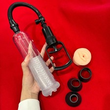 Male Vacuum Penis Pump Penis Enhancer Enhancement Enlargement Growth Power Up US