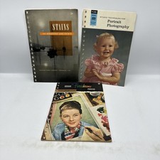 Kodak Photography Data Books. Lot Of 3 Paperback Books. 1950- 1961