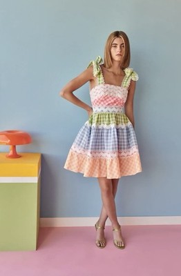 Celia B Jade Short Vichy Dress!  NWT!  Size Small!  Free shipping!