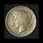 1921 Peace Dollar High Relief Key Date - Free Shipping USA