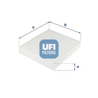 UFI Filter, Innenraumluft 53.254.00 FüR Cadillac Chevrolet Opel