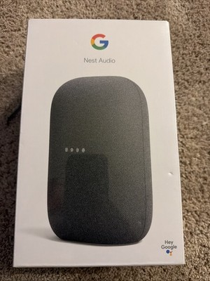New-Factory Sealed- Google-Nest Audio-Charcoal-GXCA6-GA01586-US-Free Shipping!!
