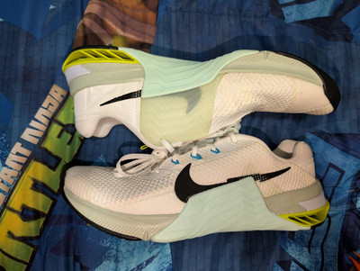 Nike Metcon 7 Women's Size 10 Summit White/Black/Seafoam CZ8280-100 NWOB