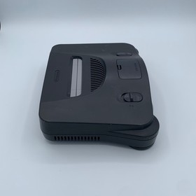 NINTENDO 64 SYSTEM CHARCOAL NUS-001: TESTED / WORKING