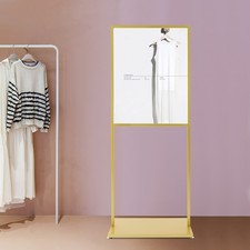 Poster Holder Stand, Pedestal Sign Stand, Rectangular Heavy Duty Poster Display