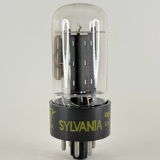 (1) Tested Sylvania 12AX4GTB Tube Date Code ce EFX 12AX4 GTB Rectifier Tube