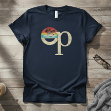 Op Ocean Vintage Pacific Ocean Beach Sun Palm Trees Retro T-Shirt TA79