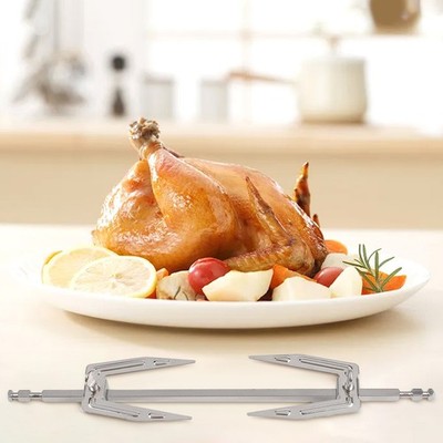 Für Elektroofen Drehgabel für Grills und zum Braten von Spießen