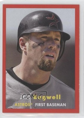 2021 Topps Archives 1957 Topps Red 30/75 Jeff Bagwell #50 HOF 5w7