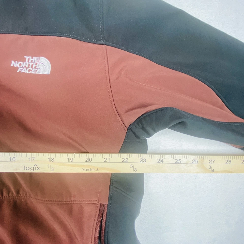 North Face Jacket Mens Large Softshell Outdoor Hiking Full Zip Pockets - Image 4 of 4