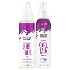 Not Your Mother's Curl Talk Defining Spray Gel and Strengthening Clear
