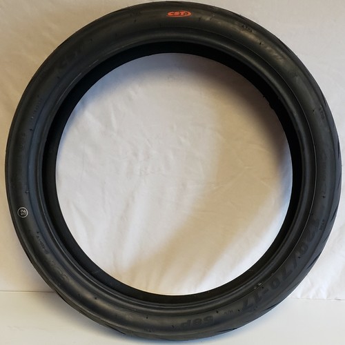 2 120/70-17 Motorcycle Moped Scooter TIREs CST CM620 Street Tread 4ply TubeLess - Picture 9 of 9