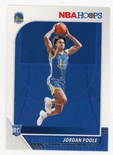 2019 NBA Hoops Jordan Poole Base Rookie Card !!!