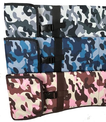 CAMO PRINT CANVAS SHOTGUN SLEEVE CASE SLIP -See Sizes / Colors Sporting Clays