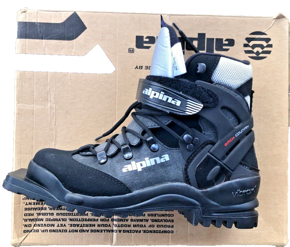 SALOMON Scarponi da sci di fondo Alpina BC 1575 sci di fondo nordico EU 39 US 6