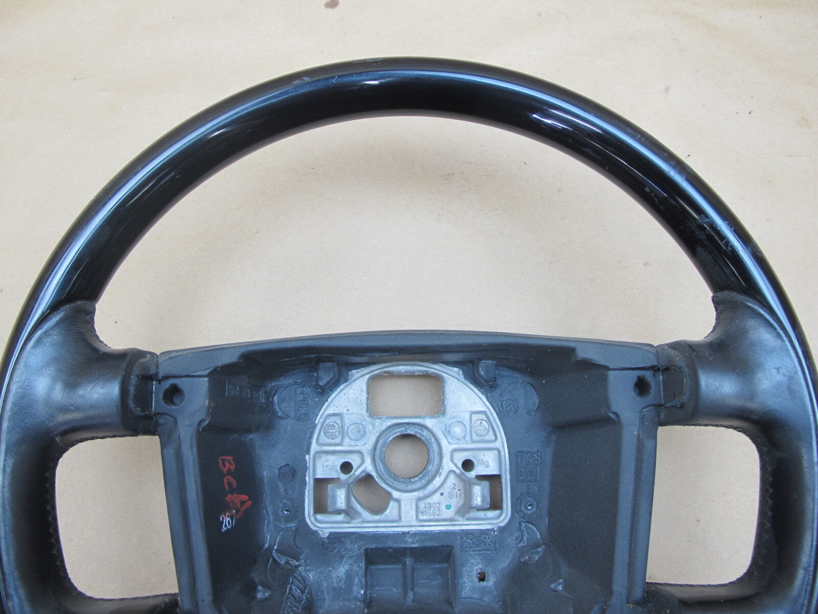 03-10 BENTLEY CONTINENTAL GTC GT FLYING SPUR LEATHER WOOD STEERING 3W0419650AF