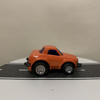 Zylmex Zee Toys Mercedes Benz 450 SLC Pull-Back Car Orange Red