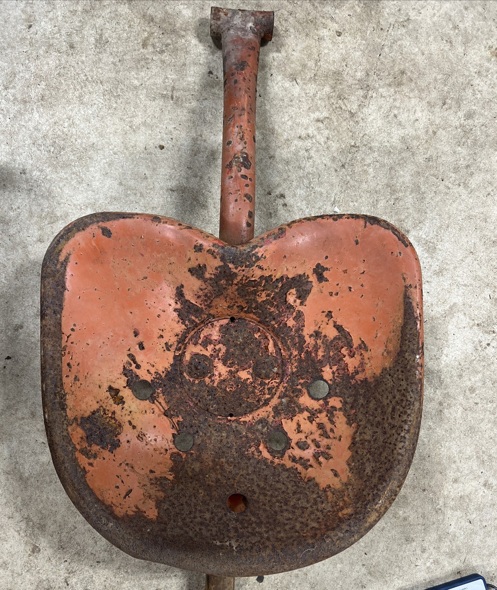 Old Antique Vintage CASE Tractor Seat with Bracket Chair Metal | eBay