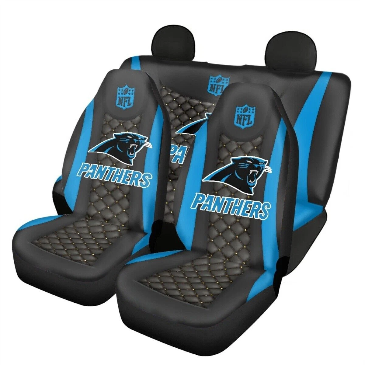 Carolina panthers car seat covers deals