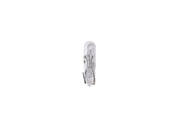 100 StüCk GlüHlampe W1,2W 12V 1,2W T5 W2X4,6D GlüHbirne Glassockellampe (3375)-image