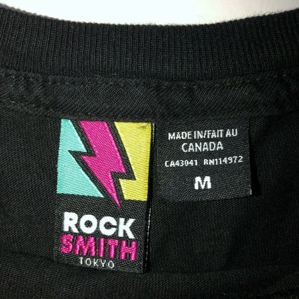 Vintage Rock Smith Tokyo The Arsenio Hall Show 1990s Tee Shirt Mens Size Medium - Image 2 of 4