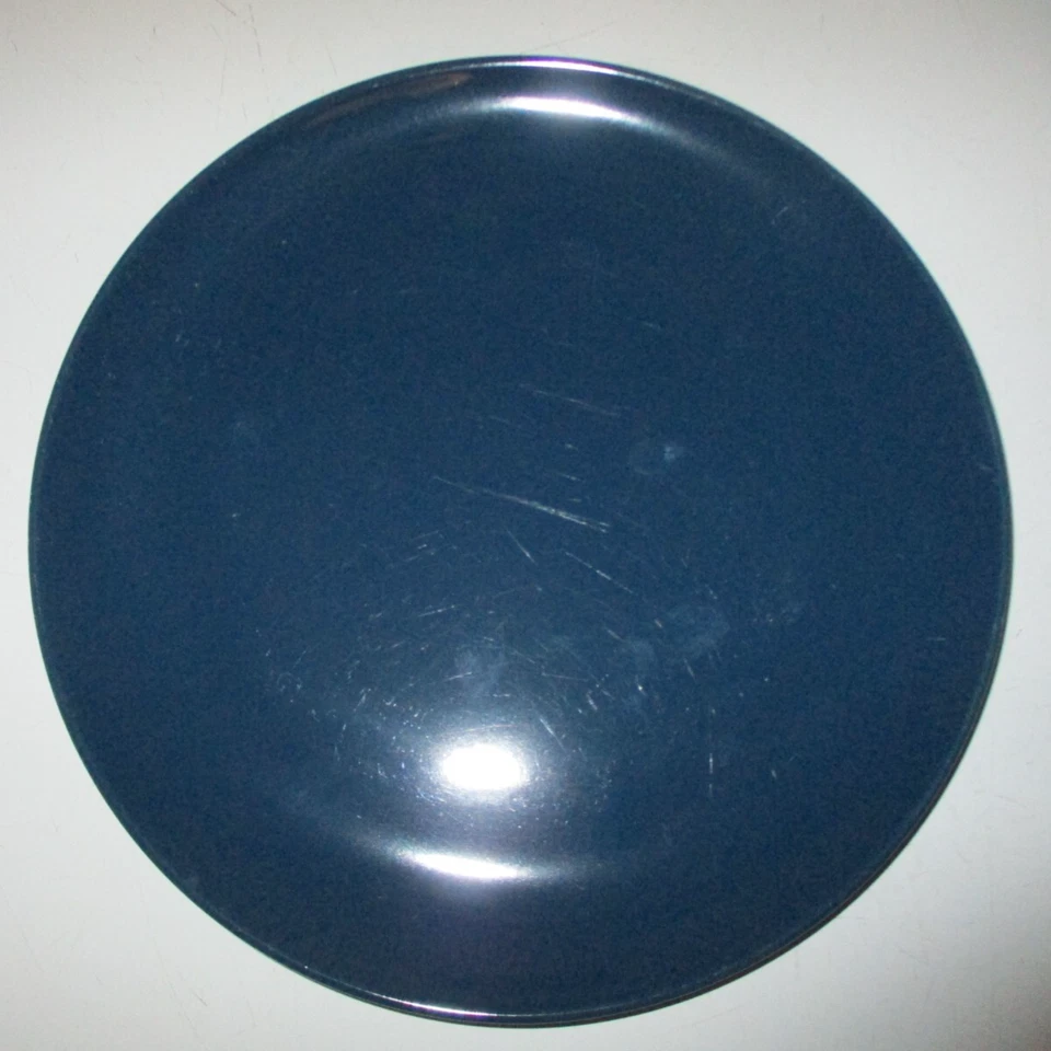 Ikea FÄRGRIK 18691 Speiseteller 27 cm dunkeltürkis Teller flach Blau Dinera