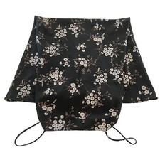 Vintage Charlotte Russe Dress Womens Size Medium Black & White Floral Maxi USA