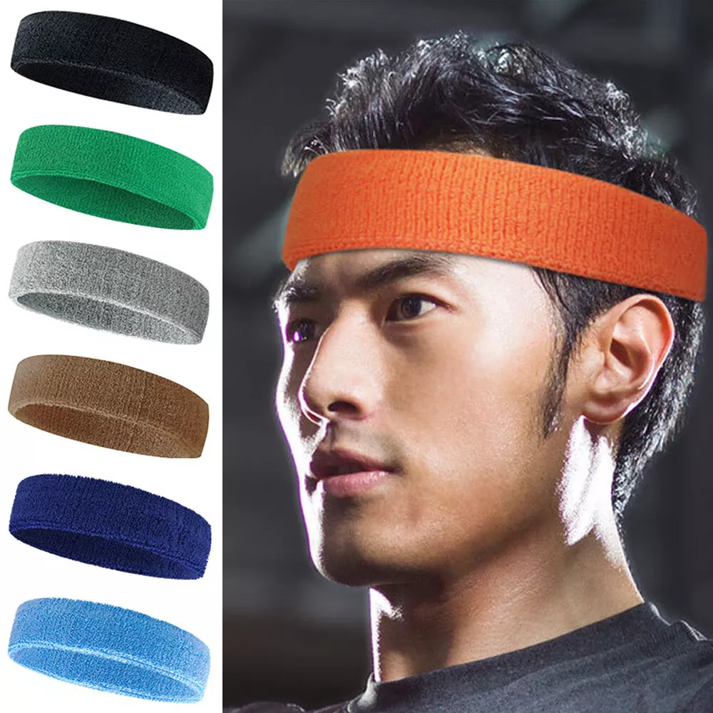 Elastic Breathable Towel Headbands Sports Headband Yoga Dance