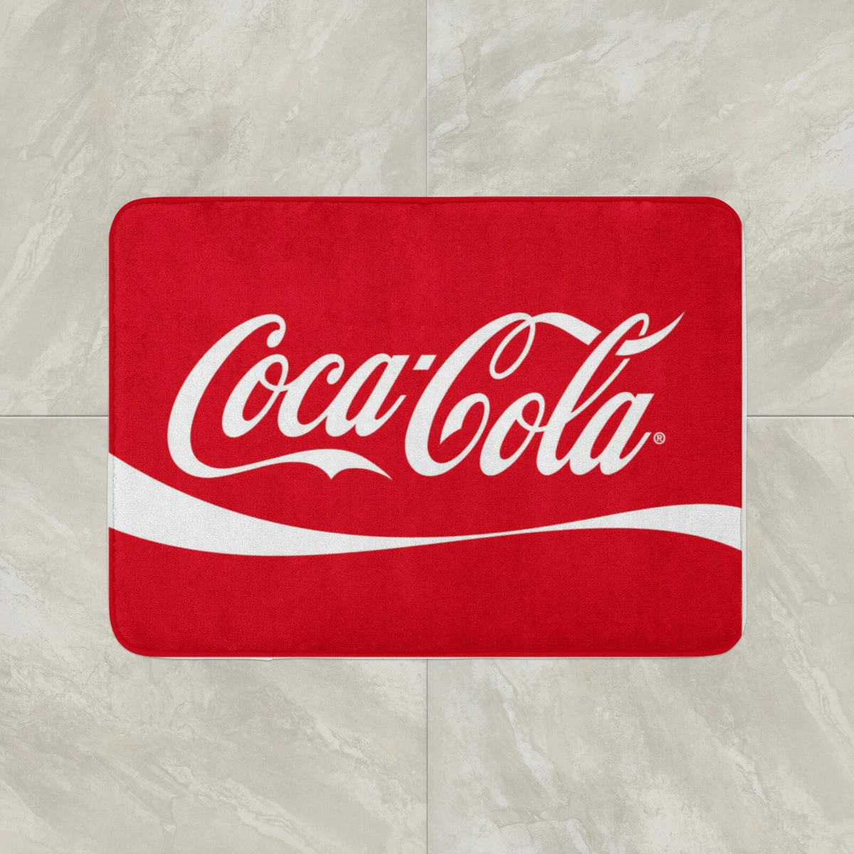 Coke Coca Cola Rug Mat Floor Door Home Flannel entrance carpet
