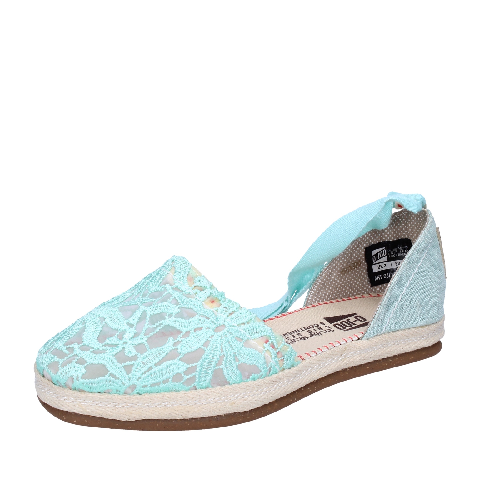 шухе дамен О-ДЖУ из сандалового дерева grün textil BR130